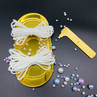 Νάυλον στρογγυλή ελαστική ταινία 2.5mm 3mm 4mm 5mm 6mm ζωνών σειράς σκοινιού σχοινιών Earloop Spandex