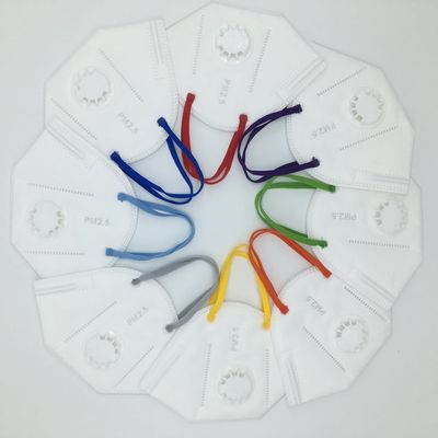 3ply μίας χρήσης προσώπου υλικό ζωηρόχρωμο επίπεδο στρογγυλό ελαστικό σχοινί βρόχων αυτιών μασκών ελαστικό