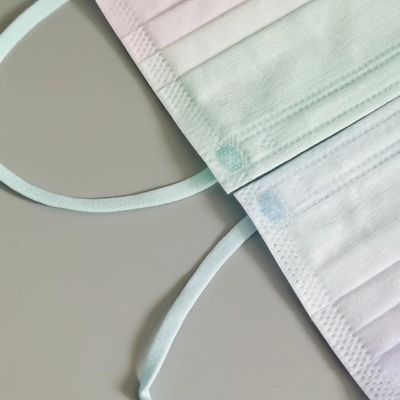 3ply μίας χρήσης προσώπου βρόχος ζωηρόχρωμα 3.5mm 5mm αυτιών μασκών ελαστικός