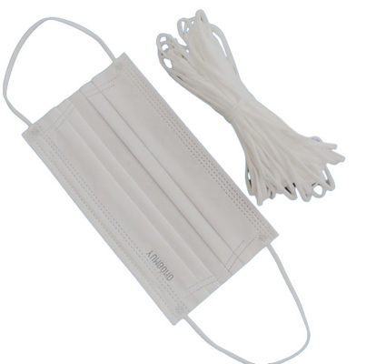 Προσώπου ελαστικό σκοινί 1/8 ίντσα 1/4 ίντσα 5MM Earloop μασκών επίπεδο πολυεστέρας